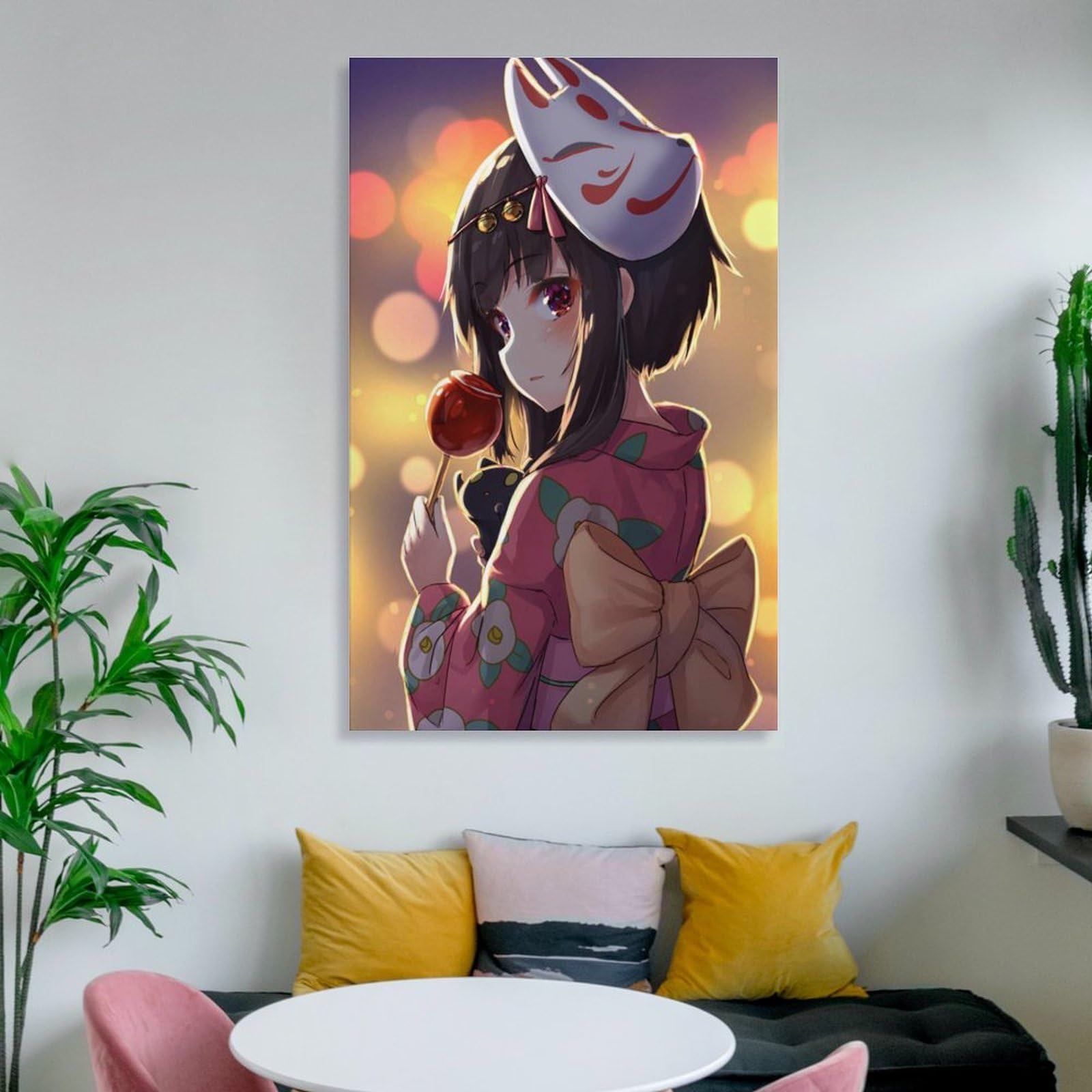 Amazon.co.jp: アートパネル 壁画 おしゃれ アニメ柄 めぐみん カズマ
